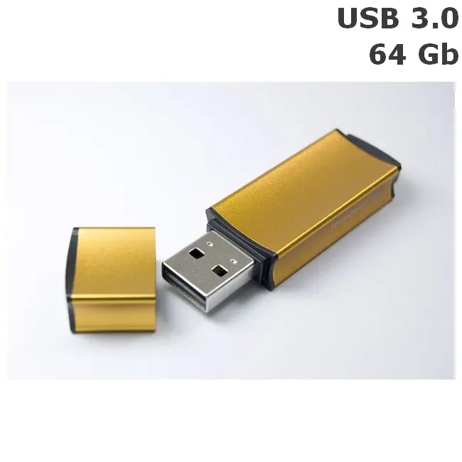 Флешка 'GoodRAM' 'EDGE' 64 Gb USB 3.0 золотистая