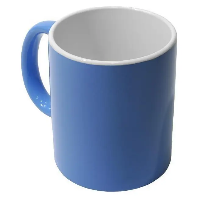 Чашка керамическая 340мл Голубой Белый 7348-05
