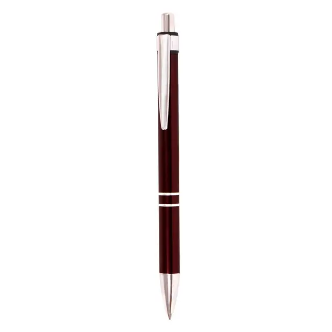 Ручка металлическая Бордовый Серебристый 7744-01
