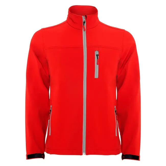 Куртка софт-шел 'ROLY' 'Antartida' Серый Красный Черный 8770-06