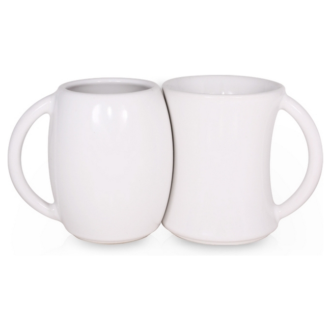Набор из двух чашек El Paso керамический 190 / 270 мл Белый 1747-01
