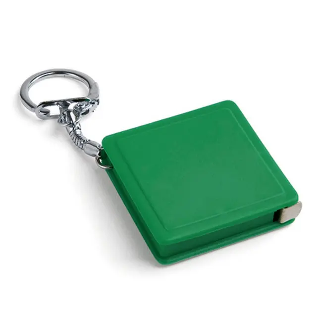 Брелок-рулетка 1м Зеленый Серебристый 13156-05