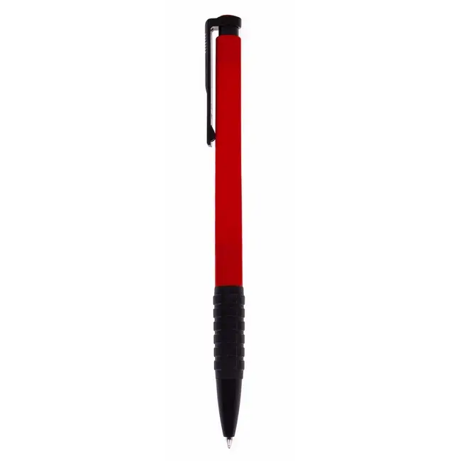 Ручка пластикова Черный Красный 1889-03