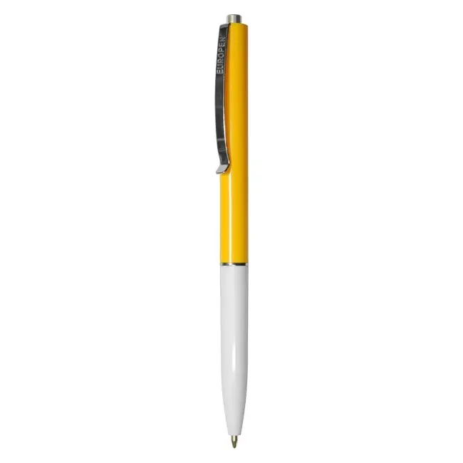 Ручка 'Uson' 'PR16-Europen' пластикова Белый Серебристый Желтый 13542-19
