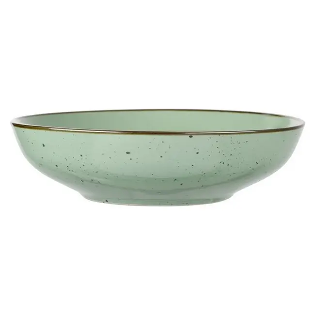 Тарелка суповая керамическая Ardesto Bagheria 20 см Зеленый 12995-03