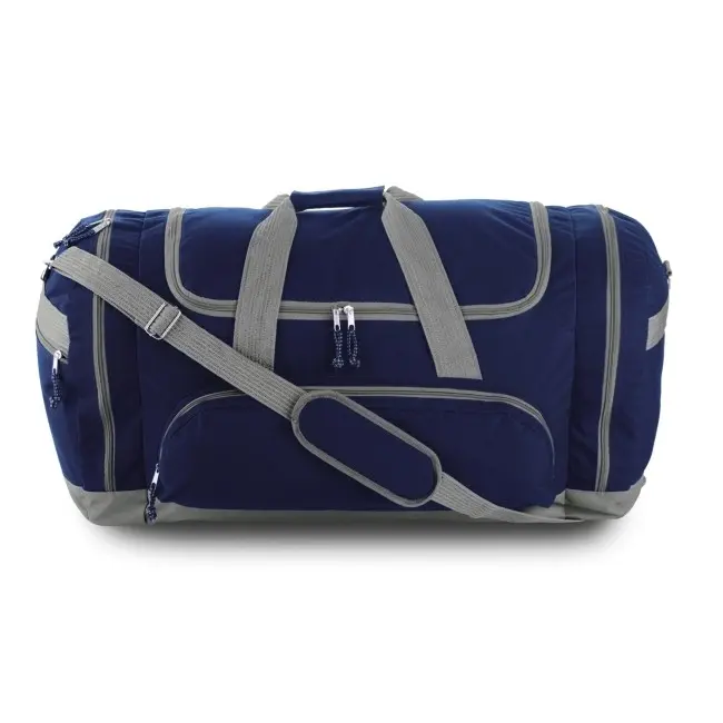 Спортивна сумка Темно-синий Серый 6615-05