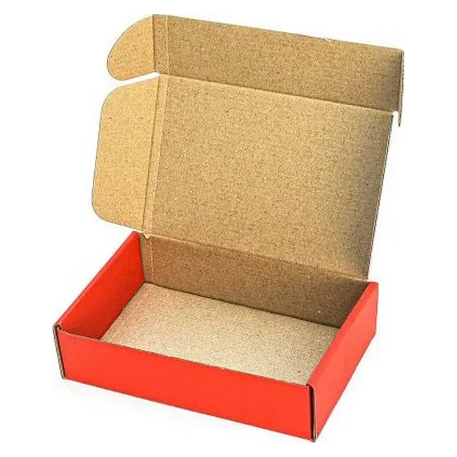Коробка картонная Самосборная 175х115х45 мм красная Красный 13882-02