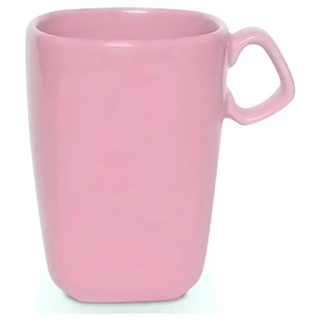 Чашка керамічна Hugo 240 мл Розовый 1762-13