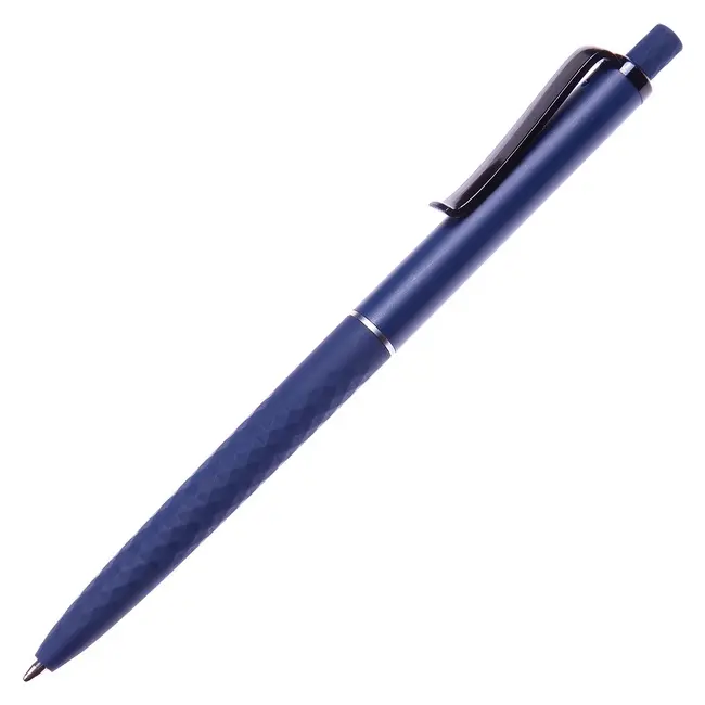 Ручка кулькова пластикова матова Темно-синий 8572-10