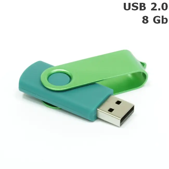 Флешка 'Twister' 8 Gb USB 2.0 Зеленый 3673-66