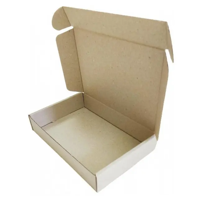 Коробка картонна Самозбірна 190х130х35 мм бура Коричневый 13888-01