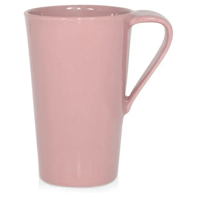 Чашка керамічна Dunaj 450 мл Розовый 1743-13