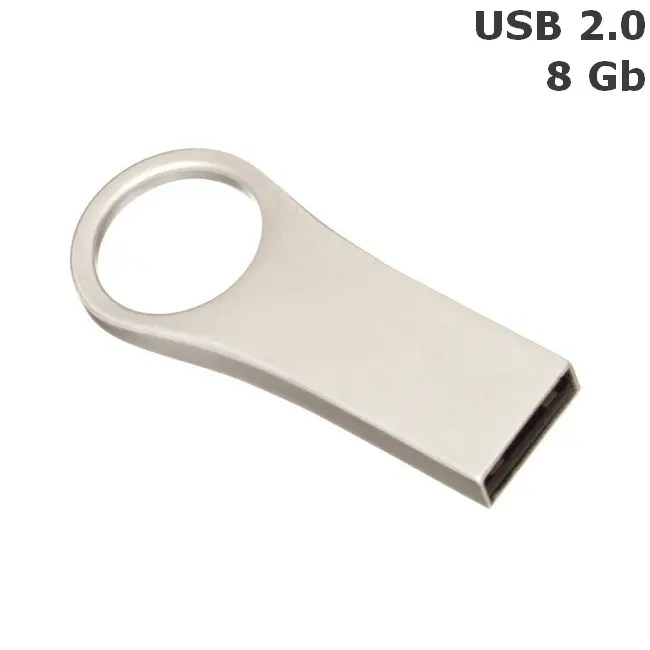 Флешка 'MORIN' 8 Gb USB 2.0 Серебристый 8662-01