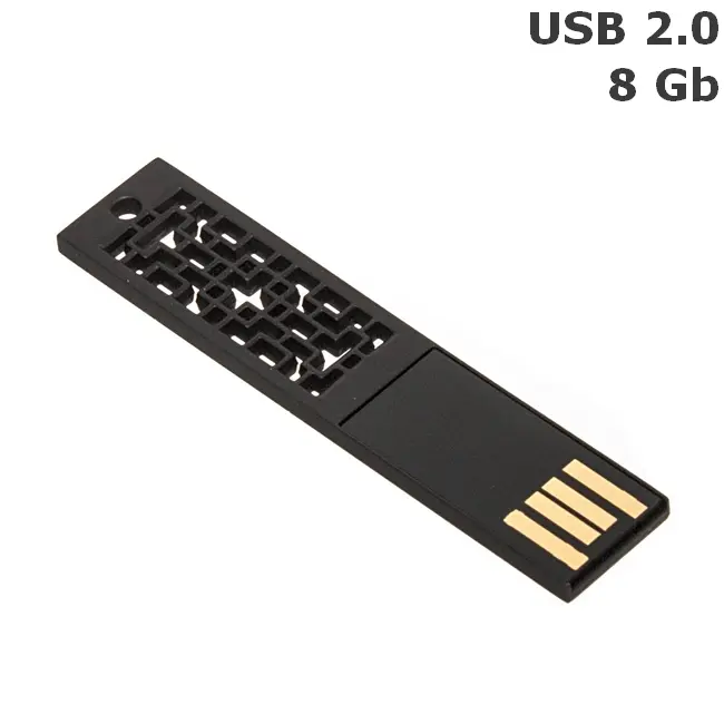 Флешка 'Indi' black 8 Gb USB 2.0 Черный 10080-02