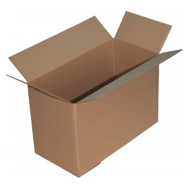 Коробка картонная Четырехклапанная 528х260х340 мм бурая Коричневый 10205-01