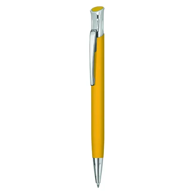 Ручка металлическая 'VIVA PENS' 'VING' Серебристый Желтый 8634-08