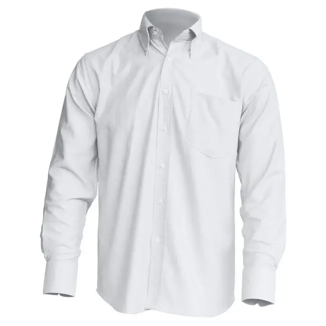 Рубашка 'JHK' 'CASUAL & BUSINESs SHIRT' POPLIN WHITE Белый 1613-02