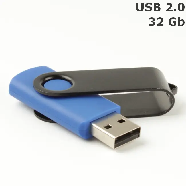 Флешка 'Twister' 32 Gb USB 2.0 Синий Черный 8692-116