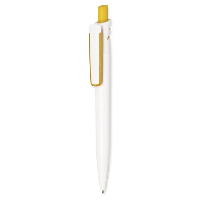 Ручка пластиковая Белый Желтый 5613-04