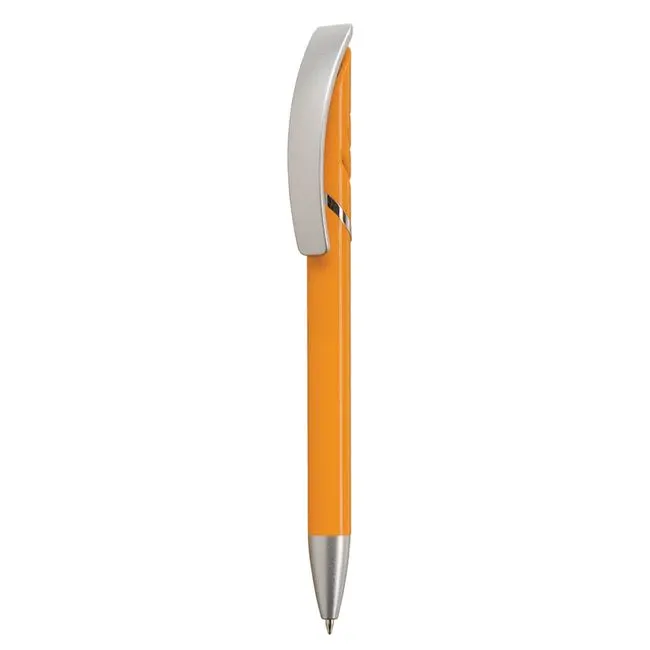 Ручка пластиковая Серебристый Оранжевый 5662-04