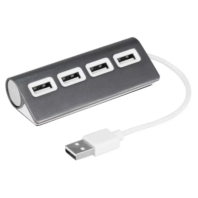 Hub USB 2.0 Белый Серый 14815-04
