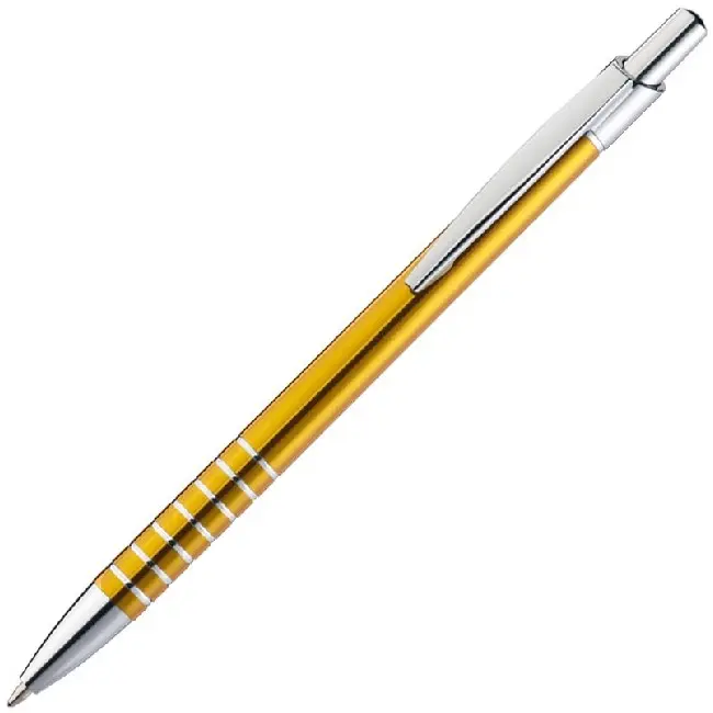 Ручка металлическая Серебристый Желтый 4697-04