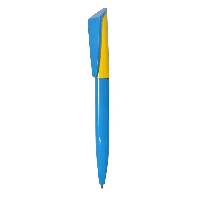 Ручка Uson пластиковая Желтый Голубой 3910-17