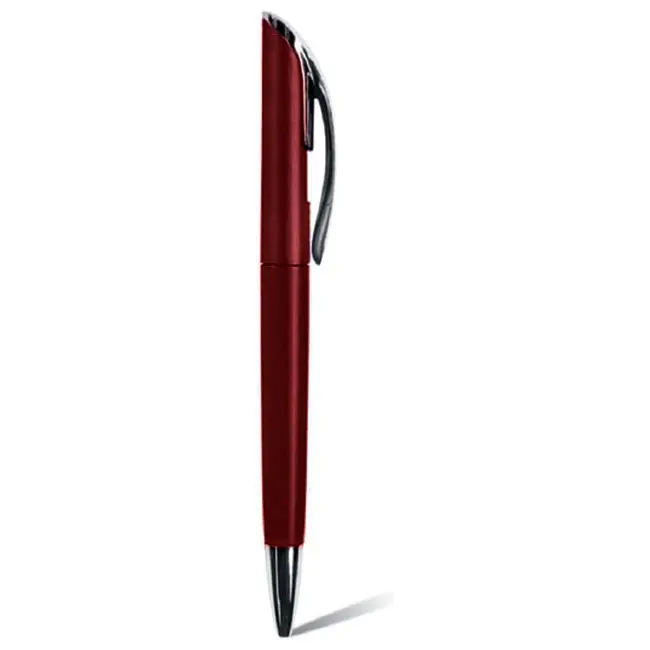 Ручка пластикова Бордовый Серебристый 6252-02