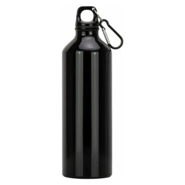 Бутылка спортивная металлическая 750 мл Черный 12615-01