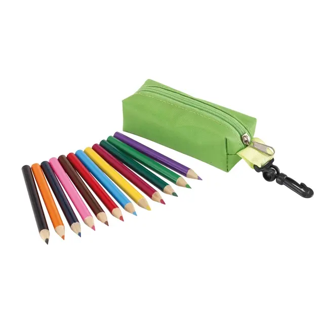 Набір кольорових олівців Зеленый 2469-02