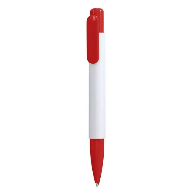 Ручка пластикова Красный Белый 8518-01