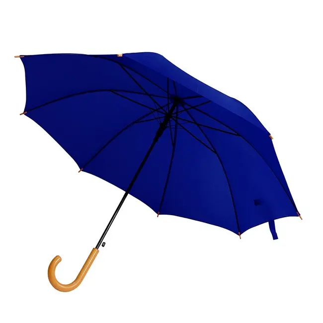 Зонт-трость полуавтомат Темно-синий 12142-04