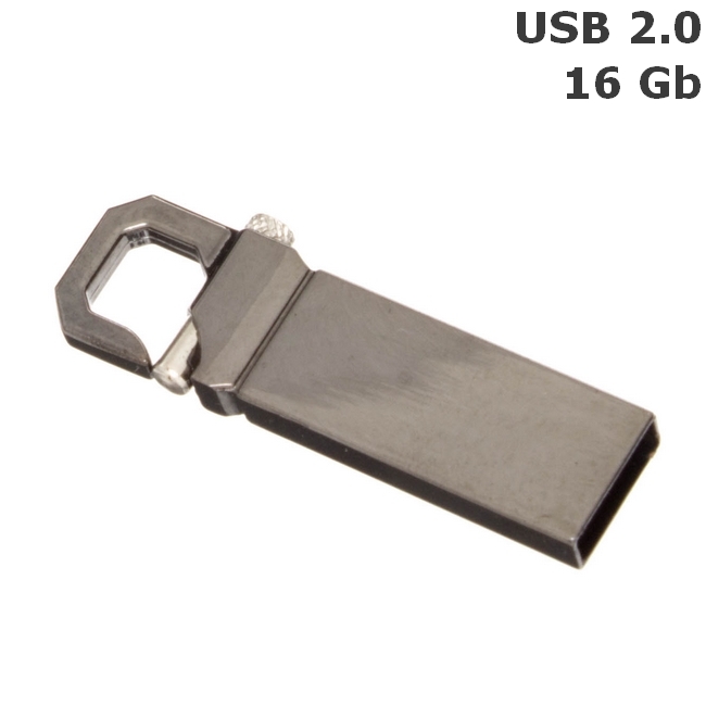 Флешка 'CARABINE' 16 Gb USB 2.0 Черный 8671-02