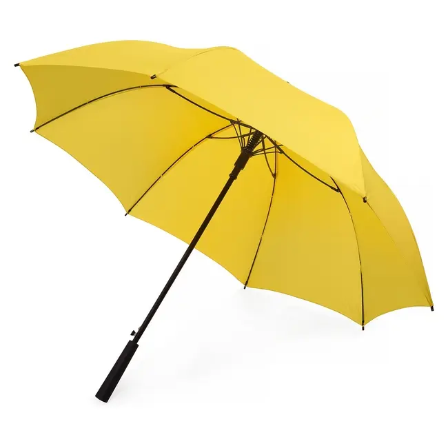 Зонт трость Желтый Черный 12321-01