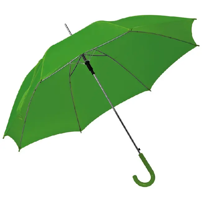 Зонт трость автомат зеленый