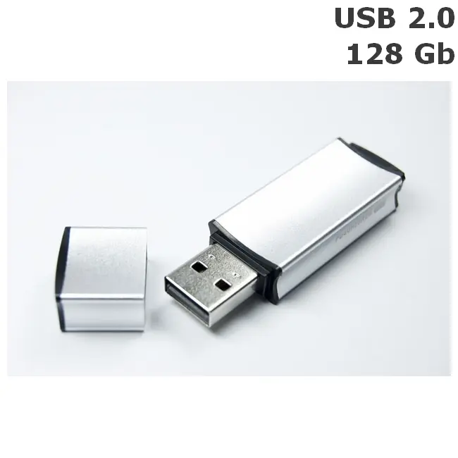 Флешка 'GoodRAM' 'EDGE' 128 Gb USB 2.0 серебристая