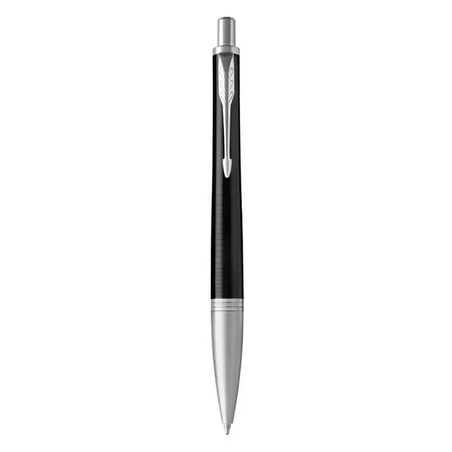 Ручка шариковая 'Parker' URBAN 17 Premium Ebony Metal CT BP Серебристый Черный 9990-01