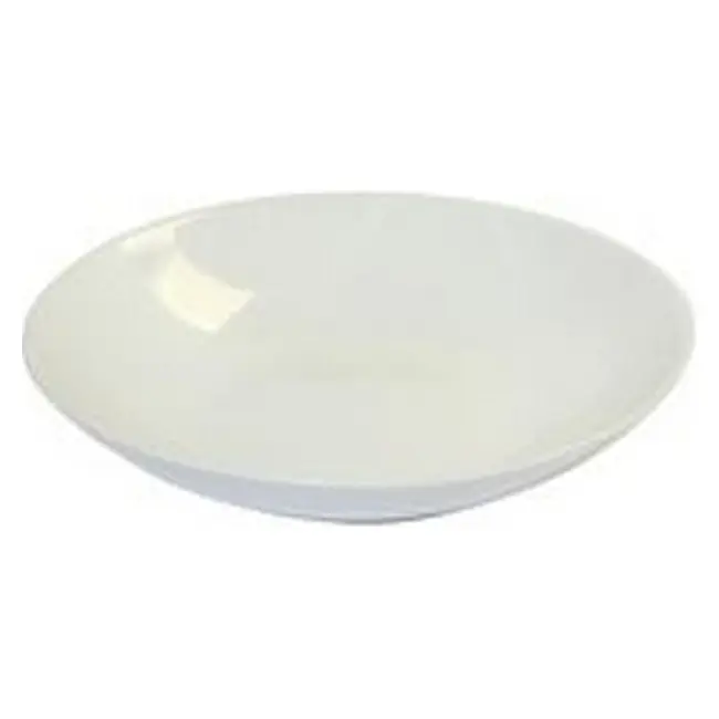 Тарелка фарфоровая 20см Белый 12506-01