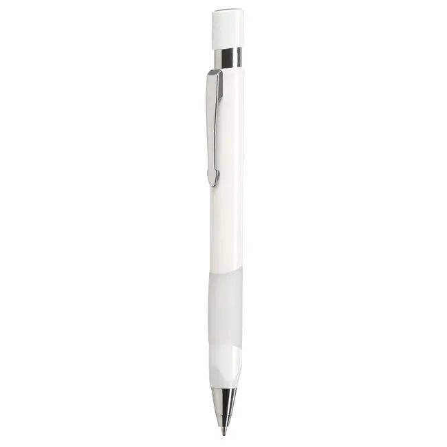 Ручка пластикова Серебристый Белый 5602-01
