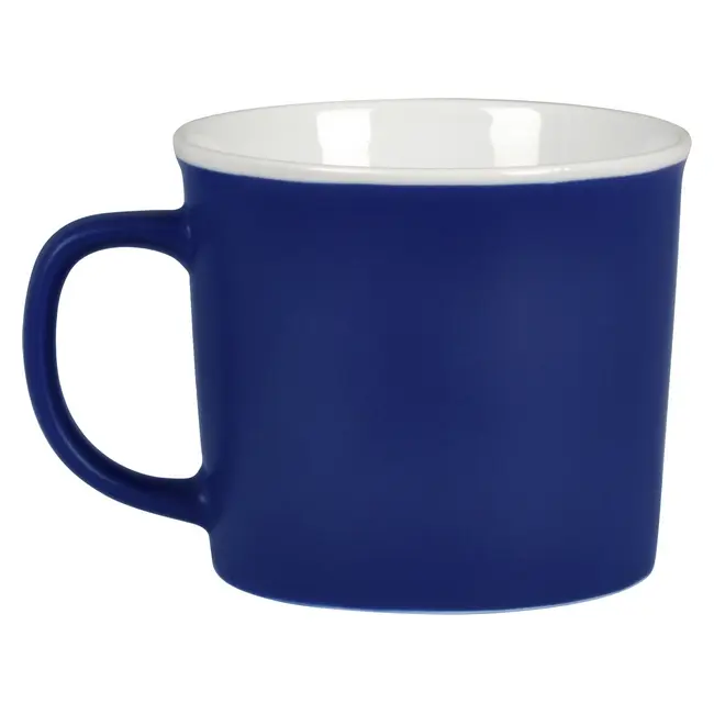 Чашка керамическая 'Hugo' 350 мл Белый Синий 10100-02