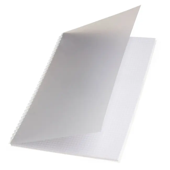 Блокнот А4 с пластиковой обложкой серый 50 листов Серый 10105-06
