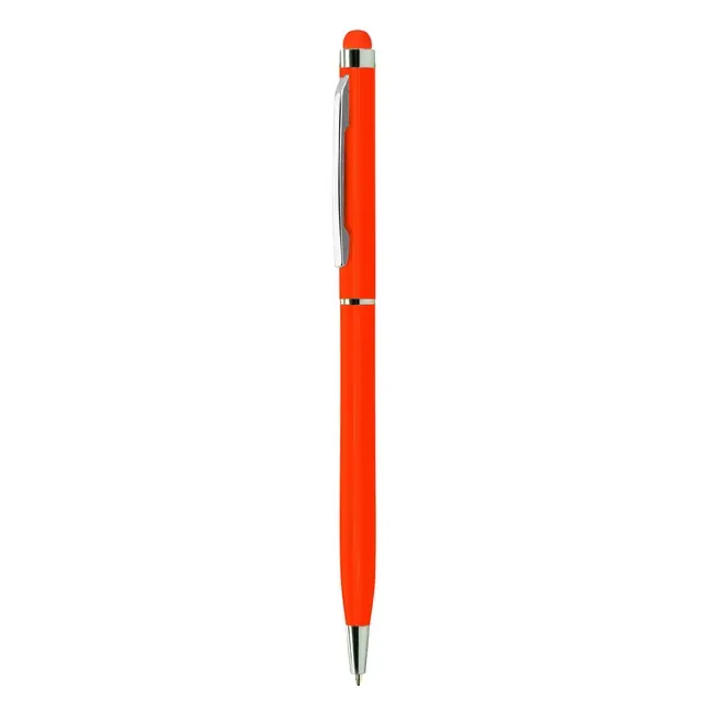 Ручка стилус металлическая 'VIVA PENS' 'KENO' Оранжевый Серебристый 11764-05
