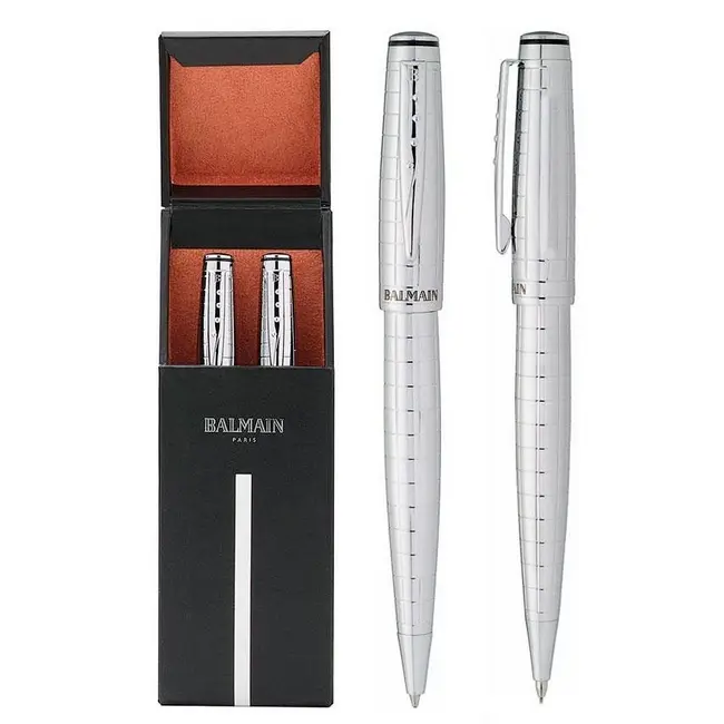 Набор 'Balmain' 'Auvergne' шариковая ручка и карандаш Серебристый 1059-01