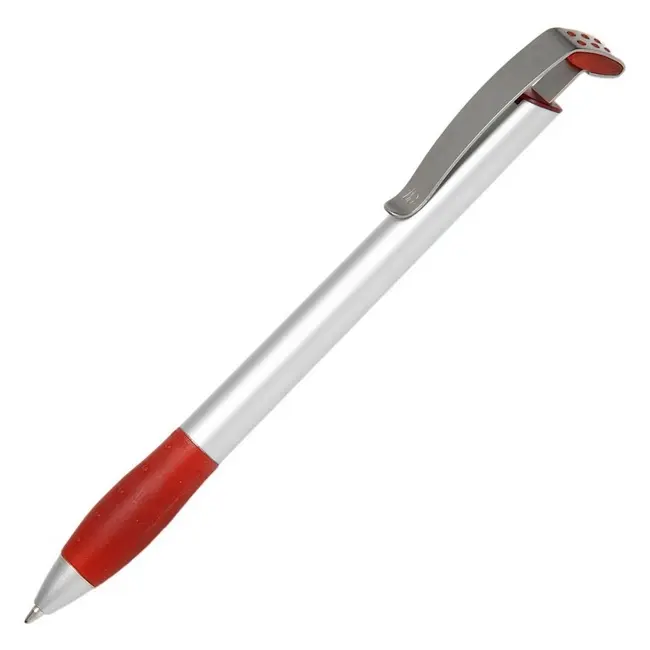 Ручка 'Jet Set Silver' пластикова Серебристый Красный 1201-01