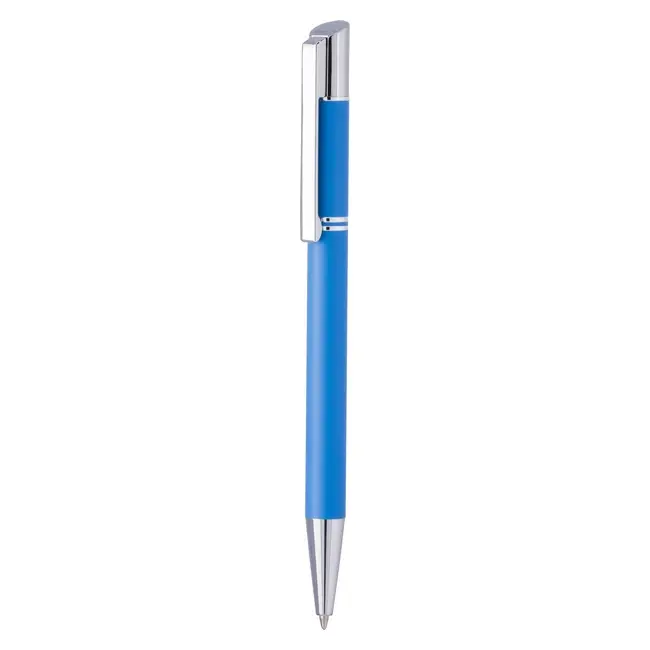 Ручка металева 'VIVA PENS' 'TESS LUX' Серебристый Синий 8633-02