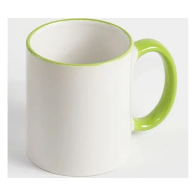 Чашка 'Handle' 330 мл Белый Зеленый 8979-02