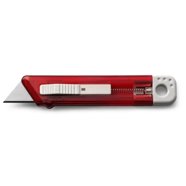 Нож канцелярский Прозрачный Белый Красный 6706-02