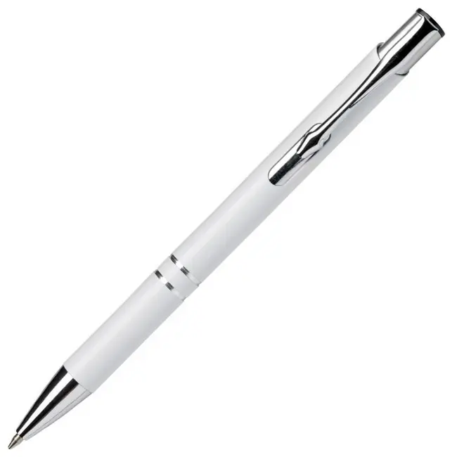 Ручка металлическая шариковая Белый 1579-01