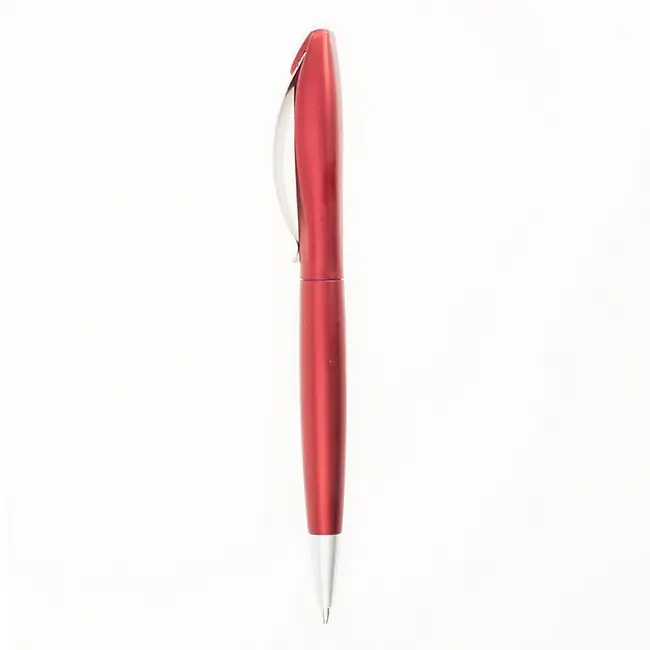 Ручка шариковая Красный Серебристый 12119-01
