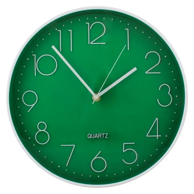 Годинник настінний Зеленый Серебристый 8720-03